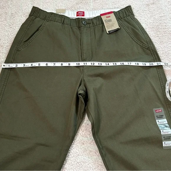 NWT Levi's Men's XX Chino Jogger Pants Olive Green Size Medium Autumn Casual - Picture 8 of 11
